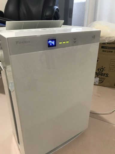 ダイキン 加湿 ストリーマ 空気清浄機 MCK70T-W 2017年