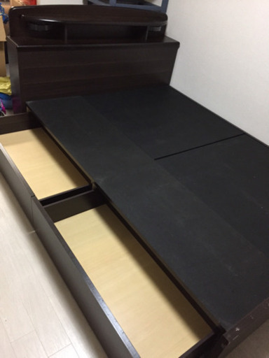 ニトリ ダブルベッド<<急遽>>
