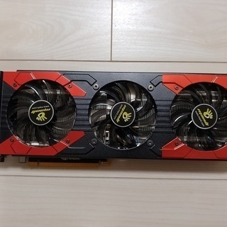 【値下げ】中古　Manli GeForce GTX 1070Ti with Triple Cooler (M-NGTX1070TI/5RGHDPPP-F378G)