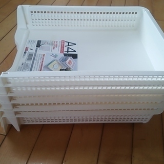 A4レターケース・棚★6個あり！少しだけ使用★ダイソー★受け渡し限定★代々木・北参道の画像