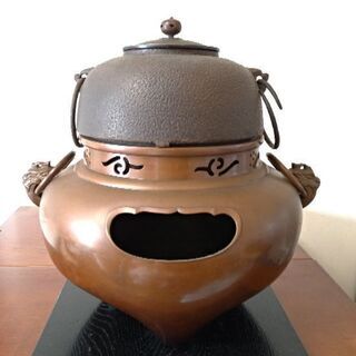 アンティーク レトロ 茶釜