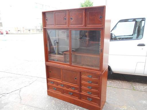 和茶棚　茶箪笥　『美品中古、小傷あり』【リサイクルショップサルフ】