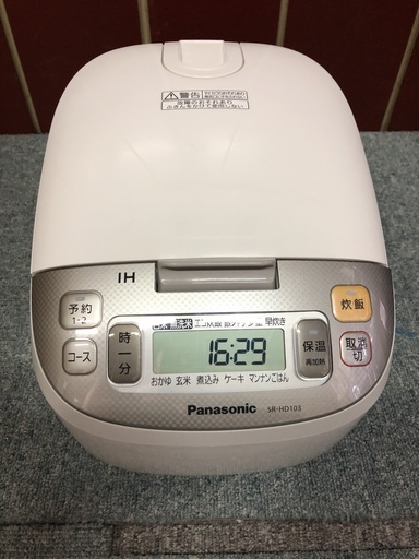 Panasonic　5.5合炊き　2014年製ＩＨ炊飯器　お譲りします