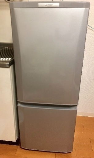 三菱 ノンフロン 2ドア冷蔵冷凍庫 146L 2015年製