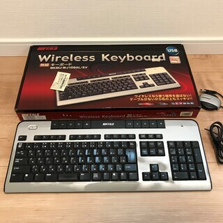 PC バッファロー／キーボード 中古　