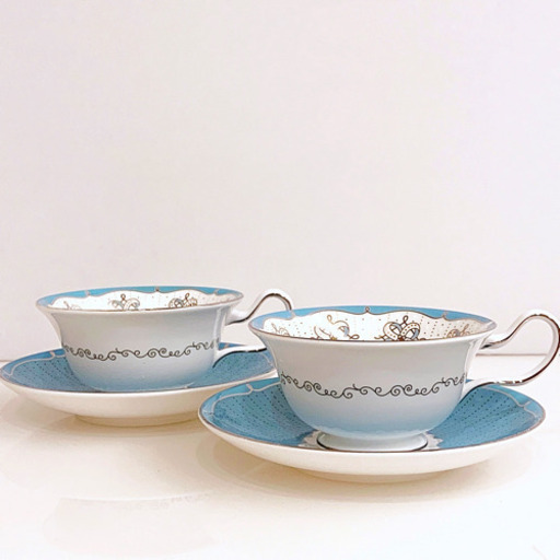 「ウェッジウッド」のカップ&ソーサー　2つ