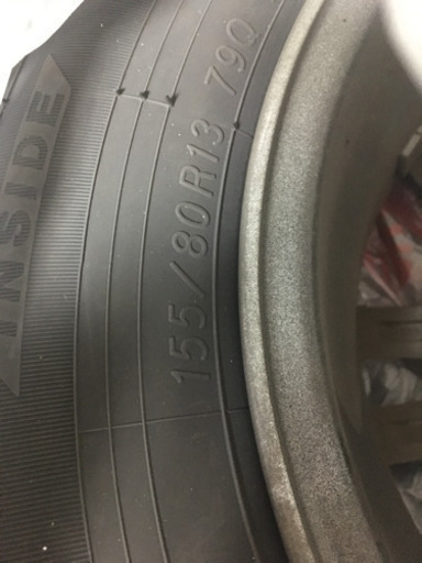 4本セット 155/80R13 スタッドレスタイヤ