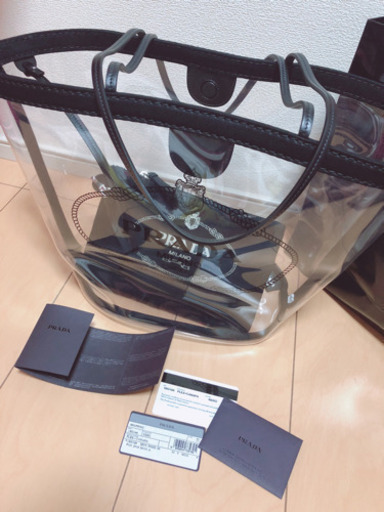 正規品 新品 PRADA トートバッグ カナパ