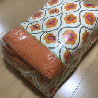 花柄こたつ布団の画像