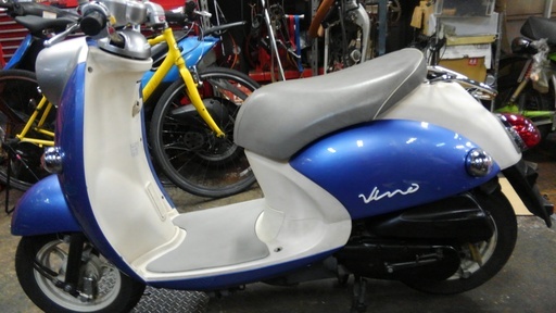 【中古】ヤマハ Vino FI 50cc プロ整備・3ヶ月保障