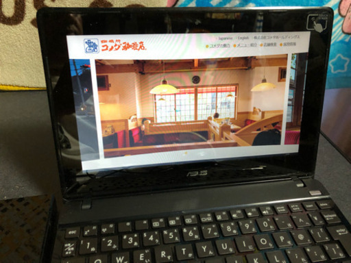 ASUS タッチパネル 薄型ミニノート