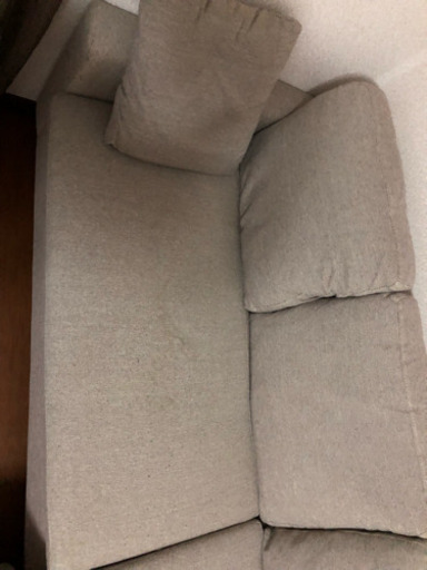 3人掛けソファ オットマン付き