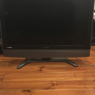 初期型シャープQUOS 38型？液晶テレビ ★差し上げます【¥0】
