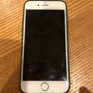 動作良好 iPhone6s 64GB AU ガラス面上部ヒビあり...
