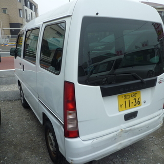軽バン専門店常時在庫３０台　平成２１年　サンバートランスポーター　車検令和３年５月　１５万円　諸費用込１８５，０００円の画像