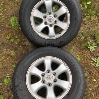 ランドクルーザープラド120系ホイールの画像