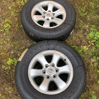 ランドクルーザープラド120系ホイールの画像