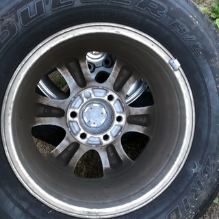 ランドクルーザープラド120系ホイールの画像