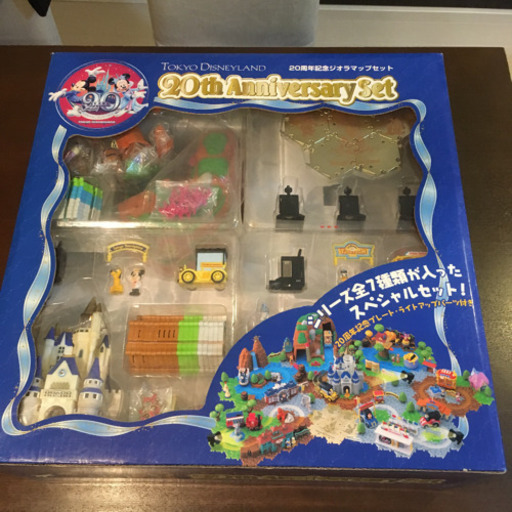 東京ディズニーランド 20周年 ジオラマップセット
