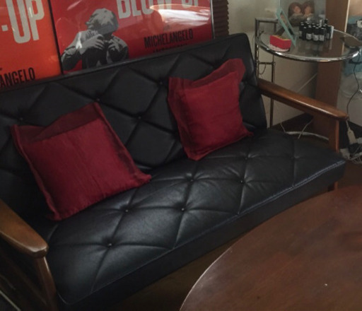 カリモク Kチェア 2シーター 値下げ ミッドセンチュリー