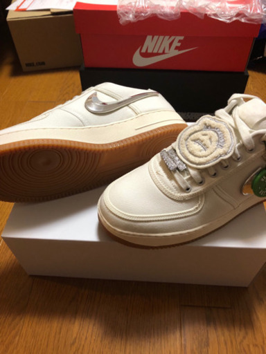 【国内未発売カラー】ナイキ×travis Scott エアフォース1  LOW