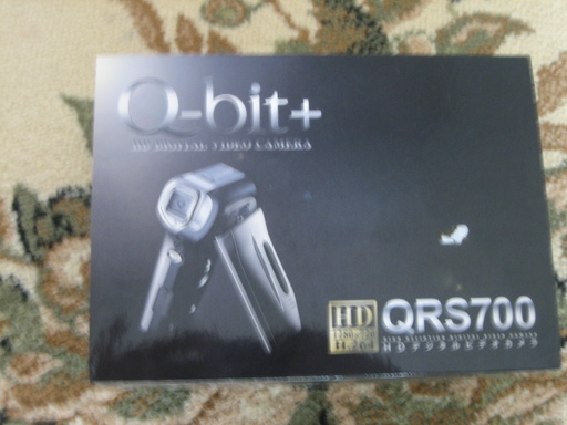 新品のQ-bitのHDデジタルビデオカメラ