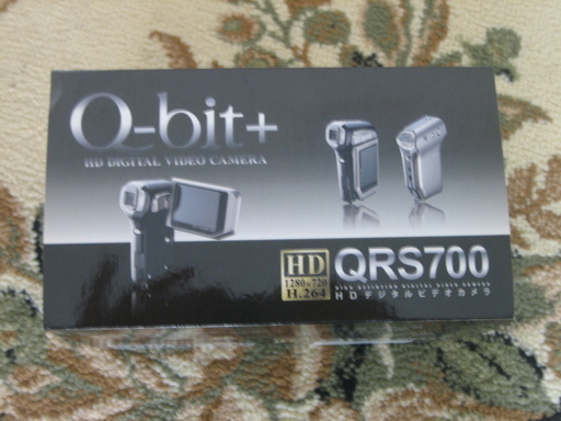 新品のQ-bitのHDデジタルビデオカメラ