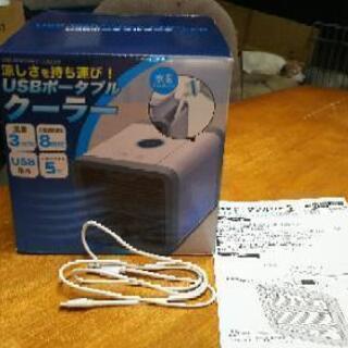 持ち運べるピンポイントクーラーです。の画像