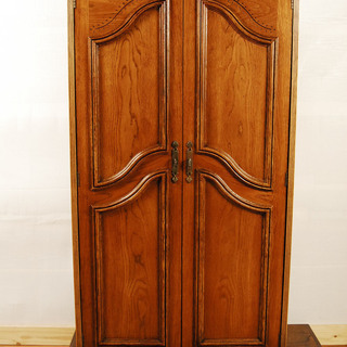 0184 英国製 ミッドセンチュリー ビンテージ オーク ワードローブ LANE ARMOIRE COLLECTION 高さ172cm 幅86.5cm　アントレ