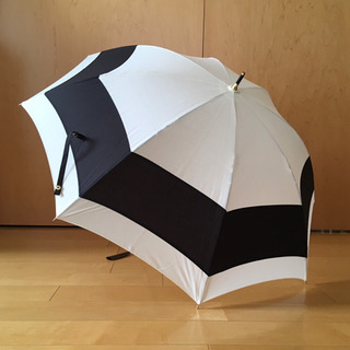 未使用★タッセル付 ツートーンカラーの日傘 LS Sceneの画像