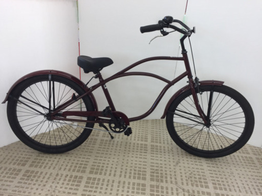 ⑨ 26インチ ビーチ 自転車 ⑨ D707150023 新品未使用 △