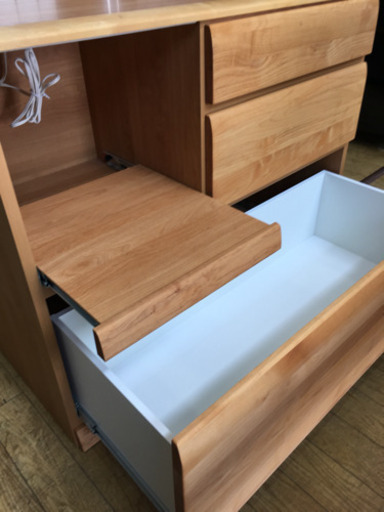 隈木工所 大川家具 レンジボード 天然木 日本製