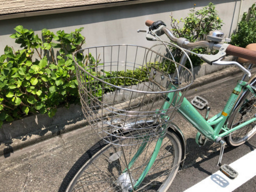 【LEDオートライト】26インチ6段変速自転車
