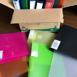 A42穴リングファイル  中古新品計22点