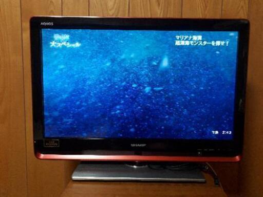 SHARP　26型　テレビ