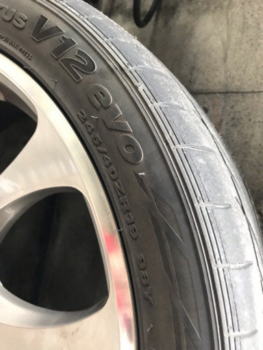 19インチ  アルミ4本セット      至急