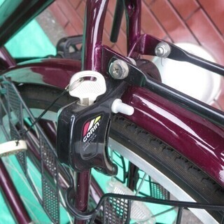 【取引中】994-3 LIFE LEX 自転車 GF9B11546 24インチ 鍵付き 通勤/通学/買い物/街乗り/普段使いの画像