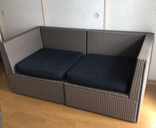 (お話し中！)イケアのソファ アールホルマ 1人〜2人用