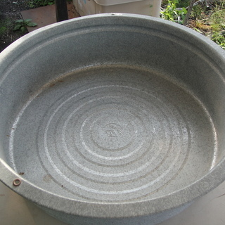 トタンたらい　65㎝　洗濯　農作業　園芸用品 ガーデン用品 ガー...