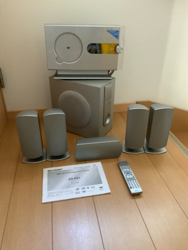 値下げ:DVD1ビットデジタルシアターシステム SD-PX1