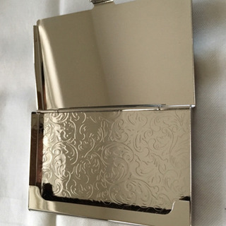 名刺入れ 金属製【未使用】の画像