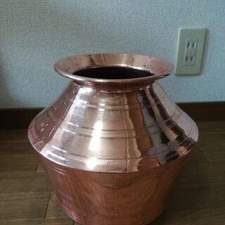インドの水さし【銅】の画像