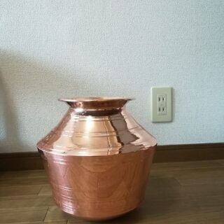インドの水さし【銅】の画像