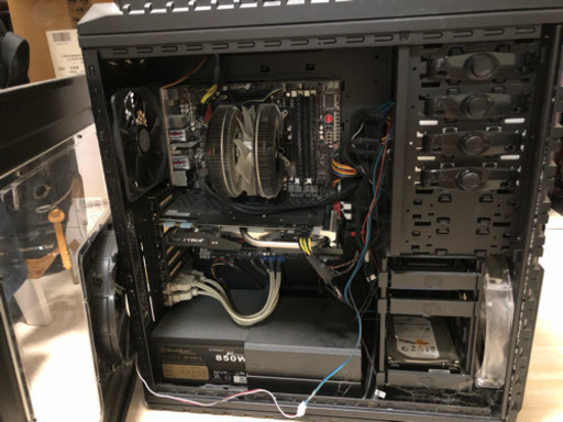 自作ゲーミングPC 新品SSDにて初期化済み！！