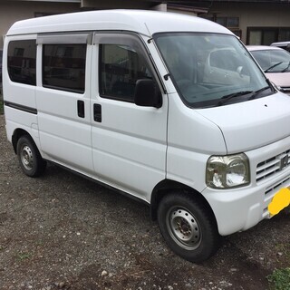 ホンダ　アクティ　バン　4WD　H19　車検R3年1月　AT　白...