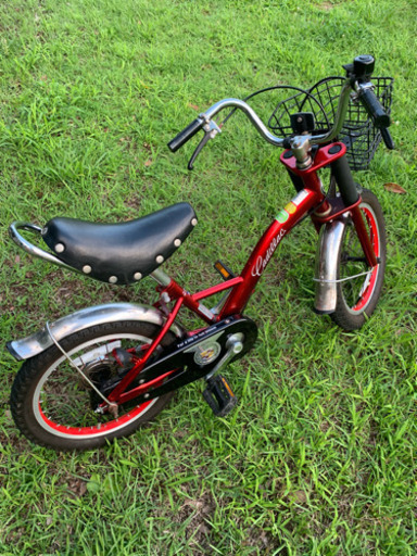 【取引終了】キャデラック 子供 幼児 自転車 16インチ 赤