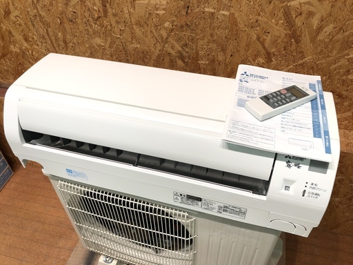 ミツビシ 2016年 2.2kw 6畳用 ルームエアコン MSZ-GE2216 分解クリーニング済