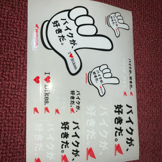 バイク系のステッカーです。 