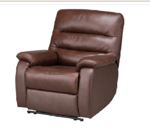 ニトリ 本革リクライニングチェアー 1P