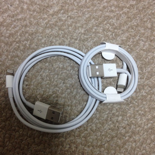 スマホアイフォン充電器新品2本1メートル